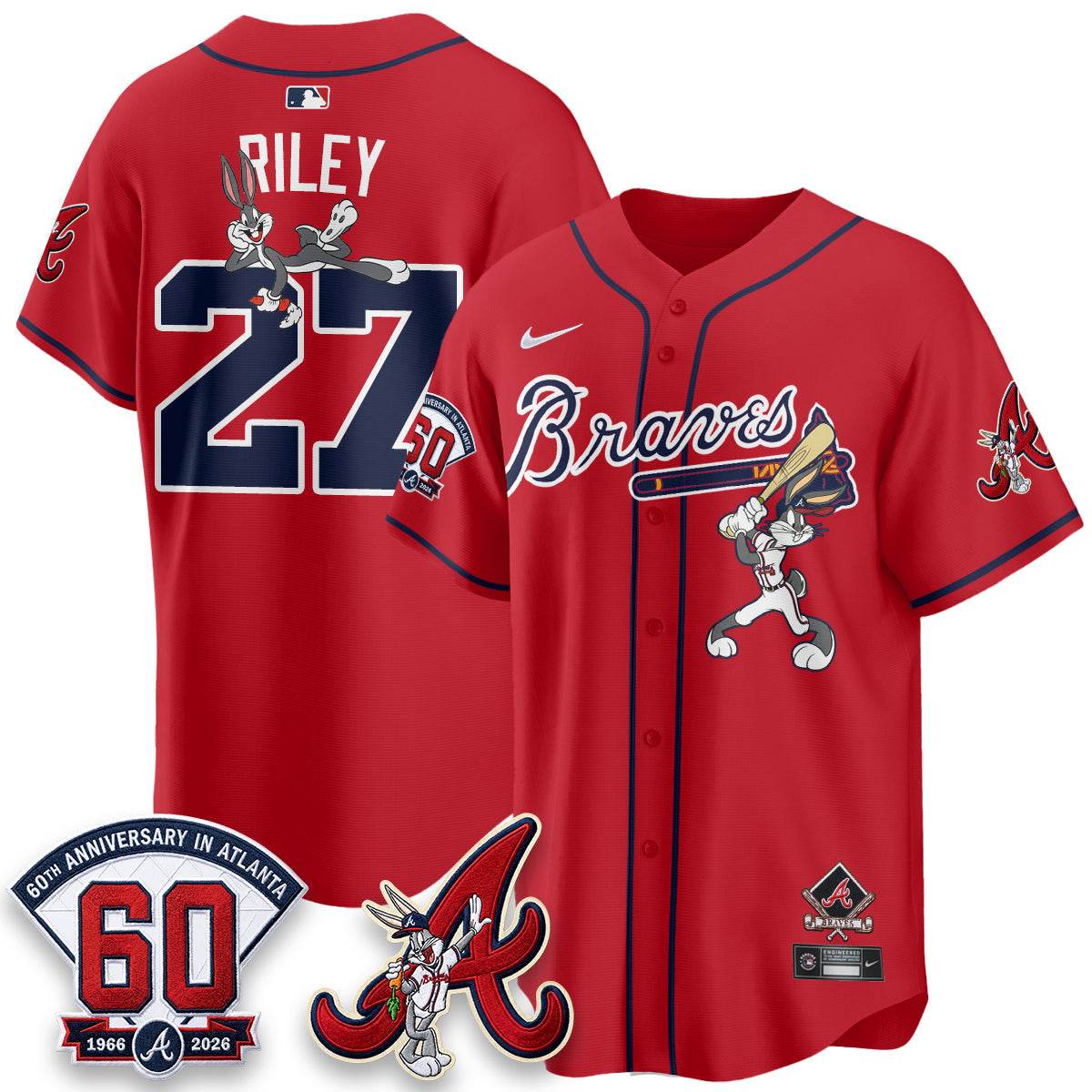 ATL x Bunny Vapor Premier Limited Jersey - Stitched