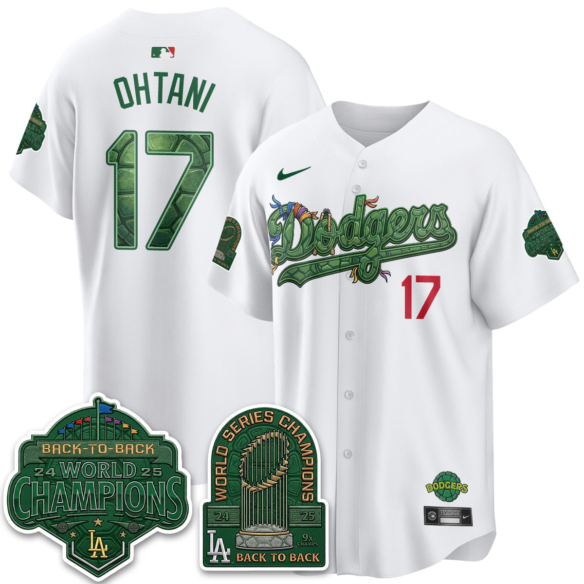 LAD x TMNT 2026 Vapor Jersey - Stitched