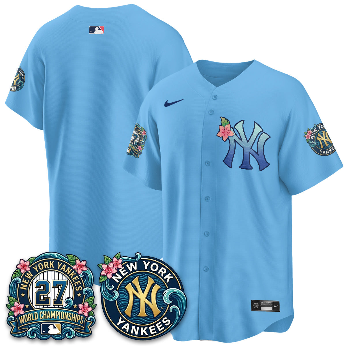 NYY "Aloha Spirit" Vapor Limited Jersey - Printed