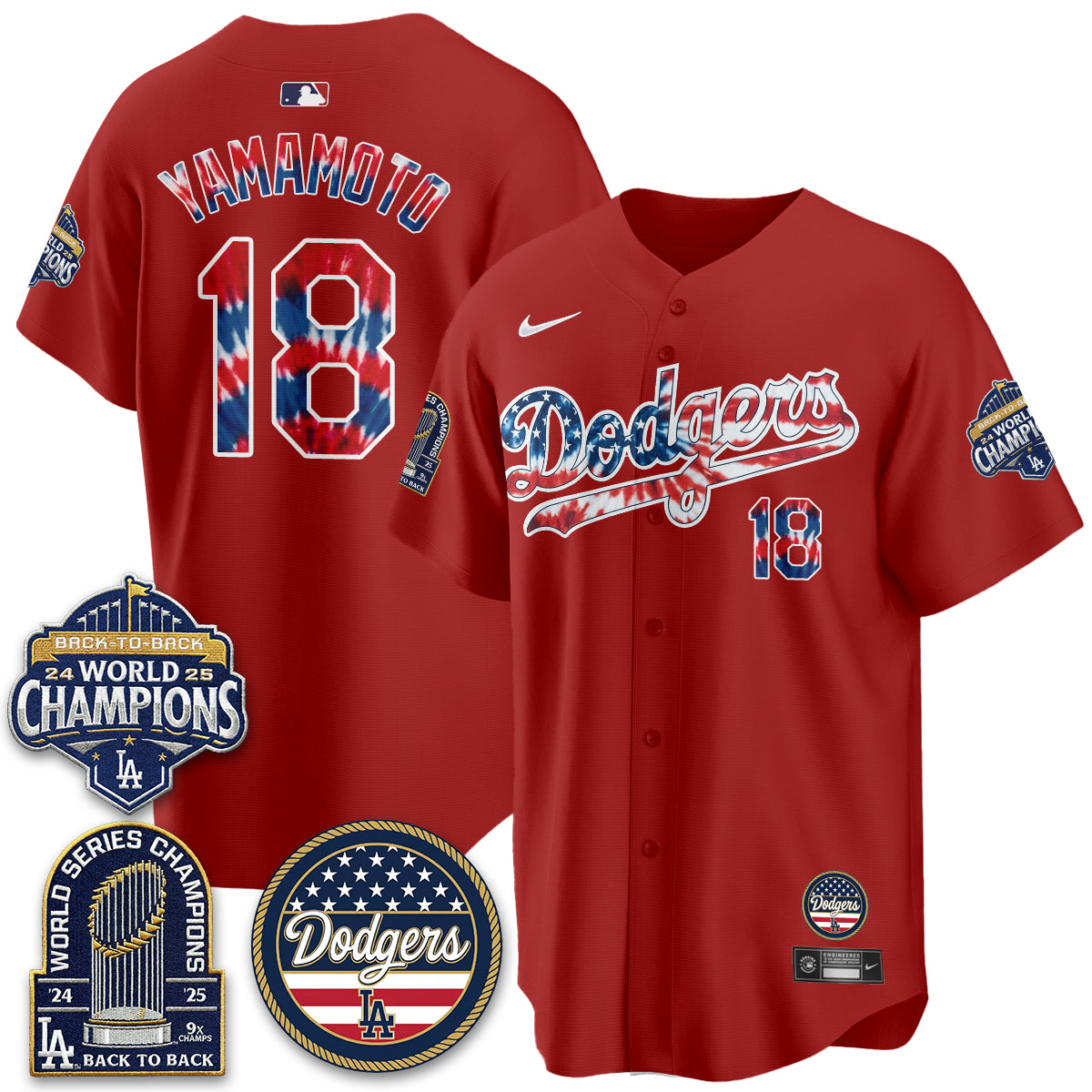 LAD Americana 2026 Vapor Limited Jersey - Stitched