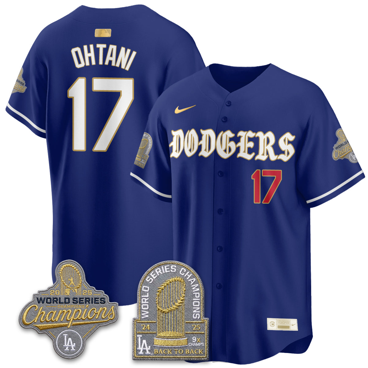 LAD Vapor Limited Jersey - Back to Back 9x Champs - All Stitched