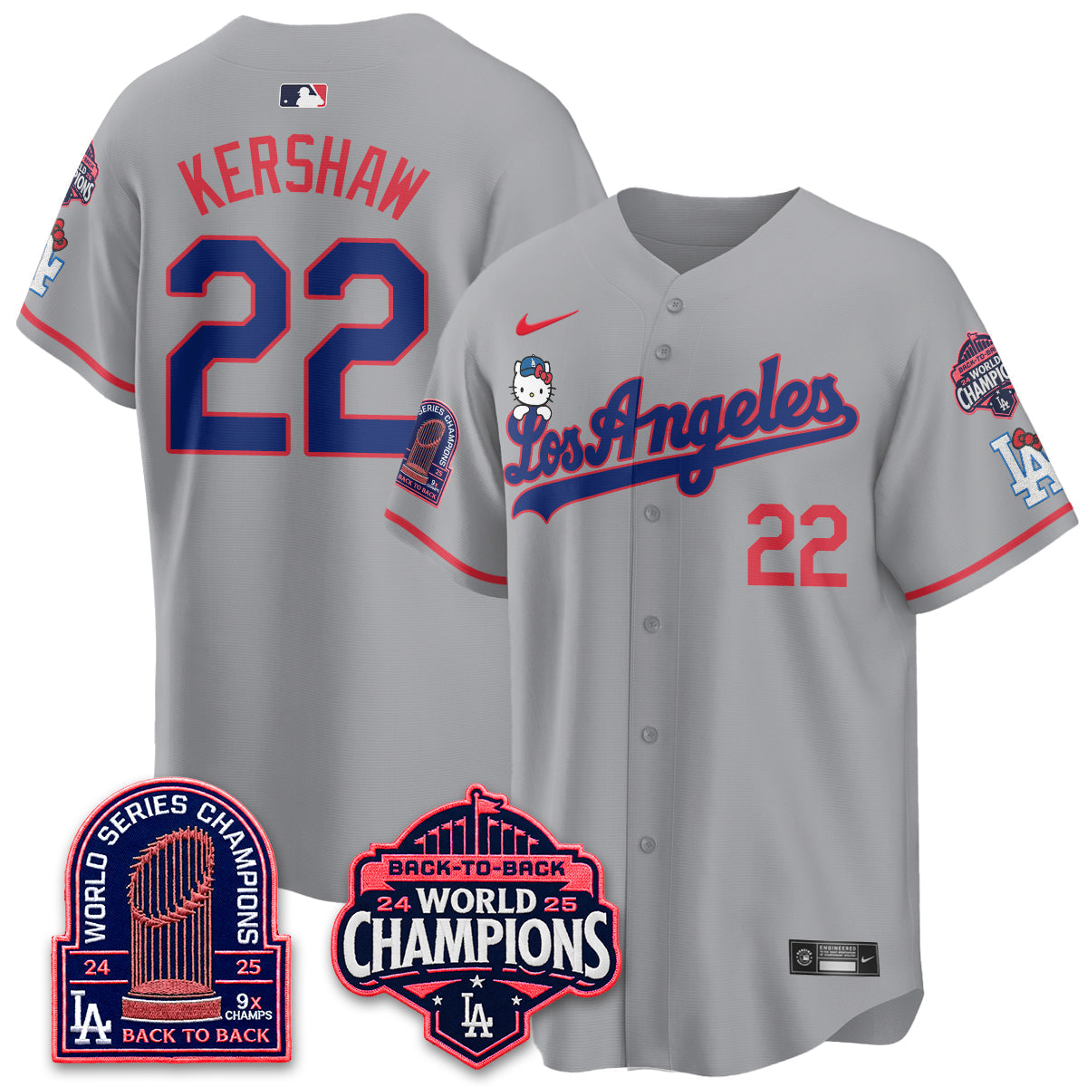 LAD x Hello Kitty Night 2026 Vapor Jersey - All Stitched - V2