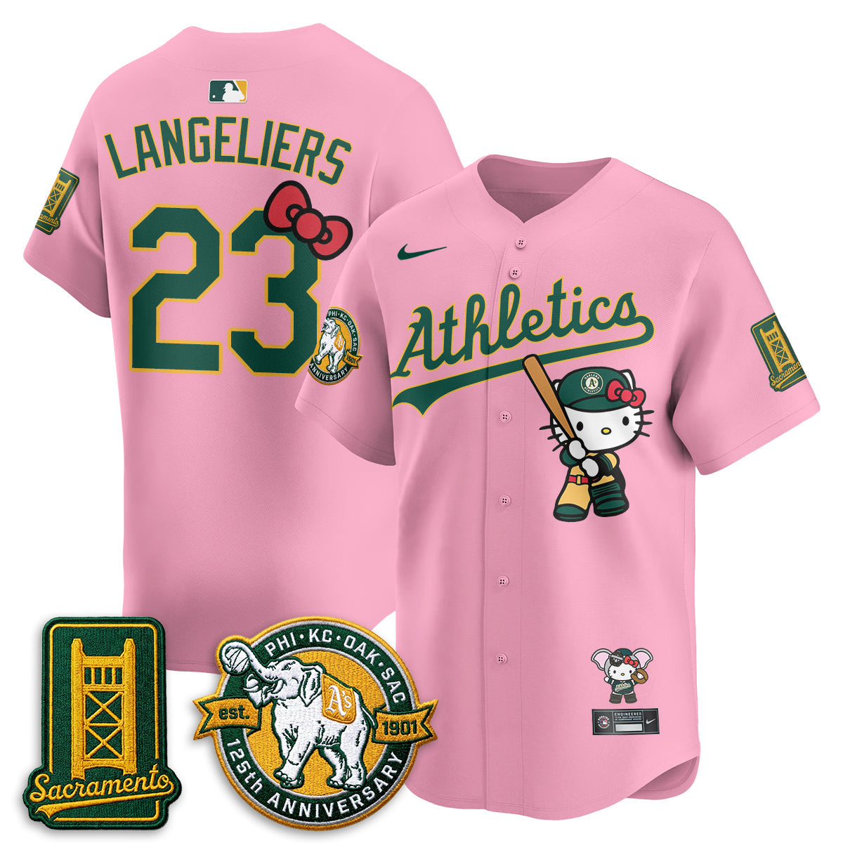 OAK x Meow KT 2026 Vapor Limited Jersey - Stitched