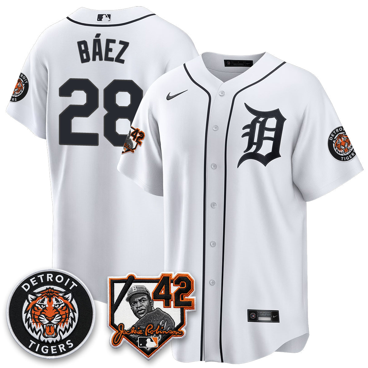 DET 2026 Jackie Robinson Day Vapor Limited Jersey - All Stitched