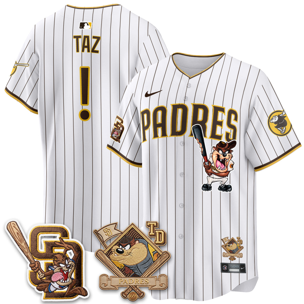 SD x Cat 2026 Vapor Limited Jersey - Stitched