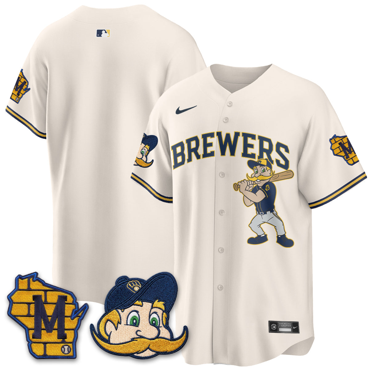 MIL Bernie Edition Vapor Jersey - Stitched