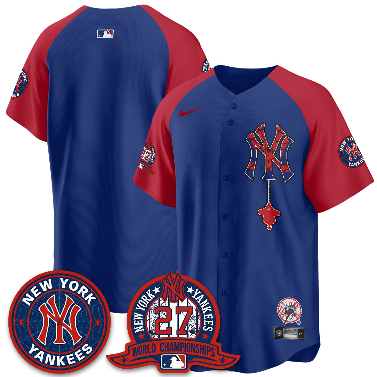 NYY x Web-Head 2026 Vapor Jersey - Printed