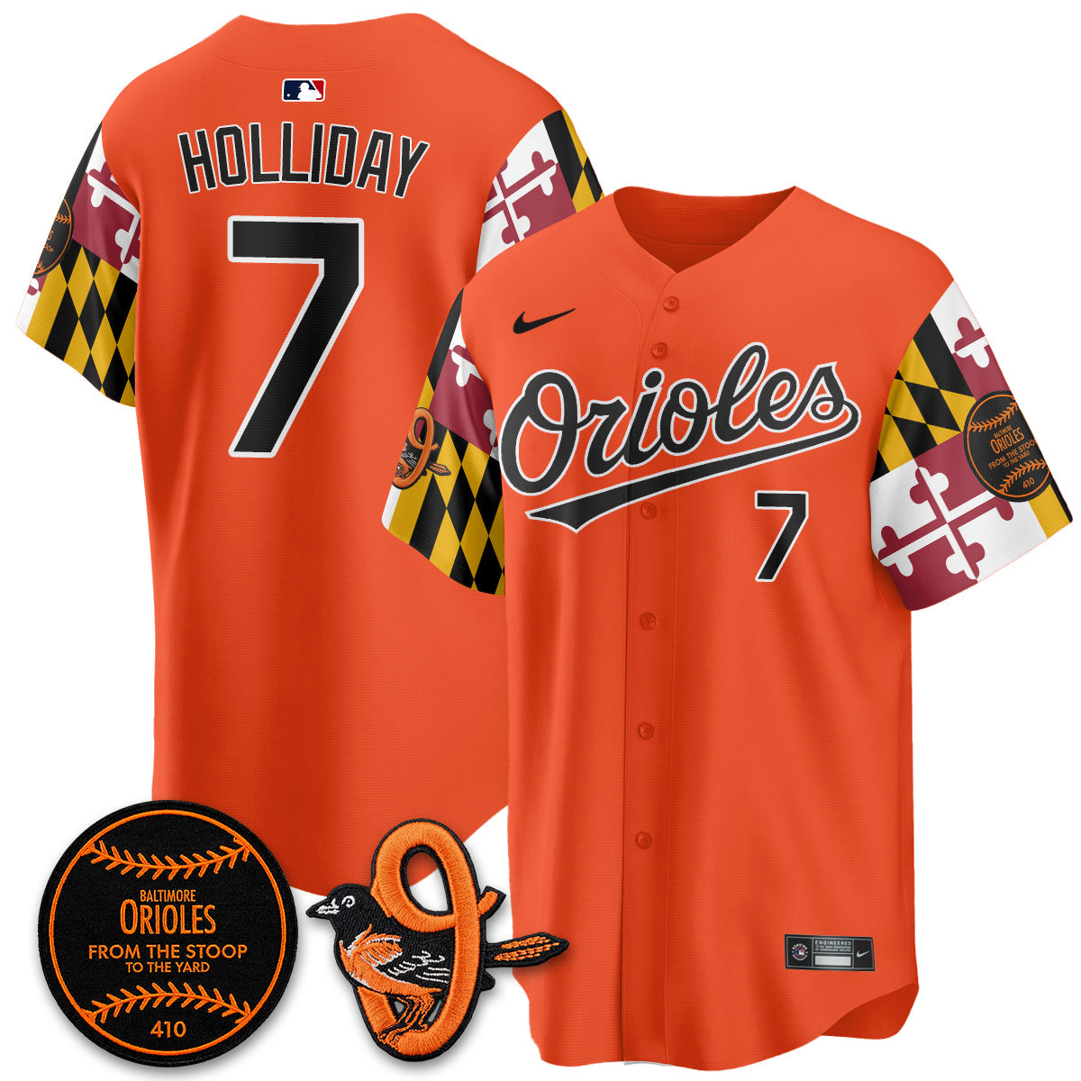 BAL 2026 x Maryland State Flag Vapor Jersey - All Stitched V2