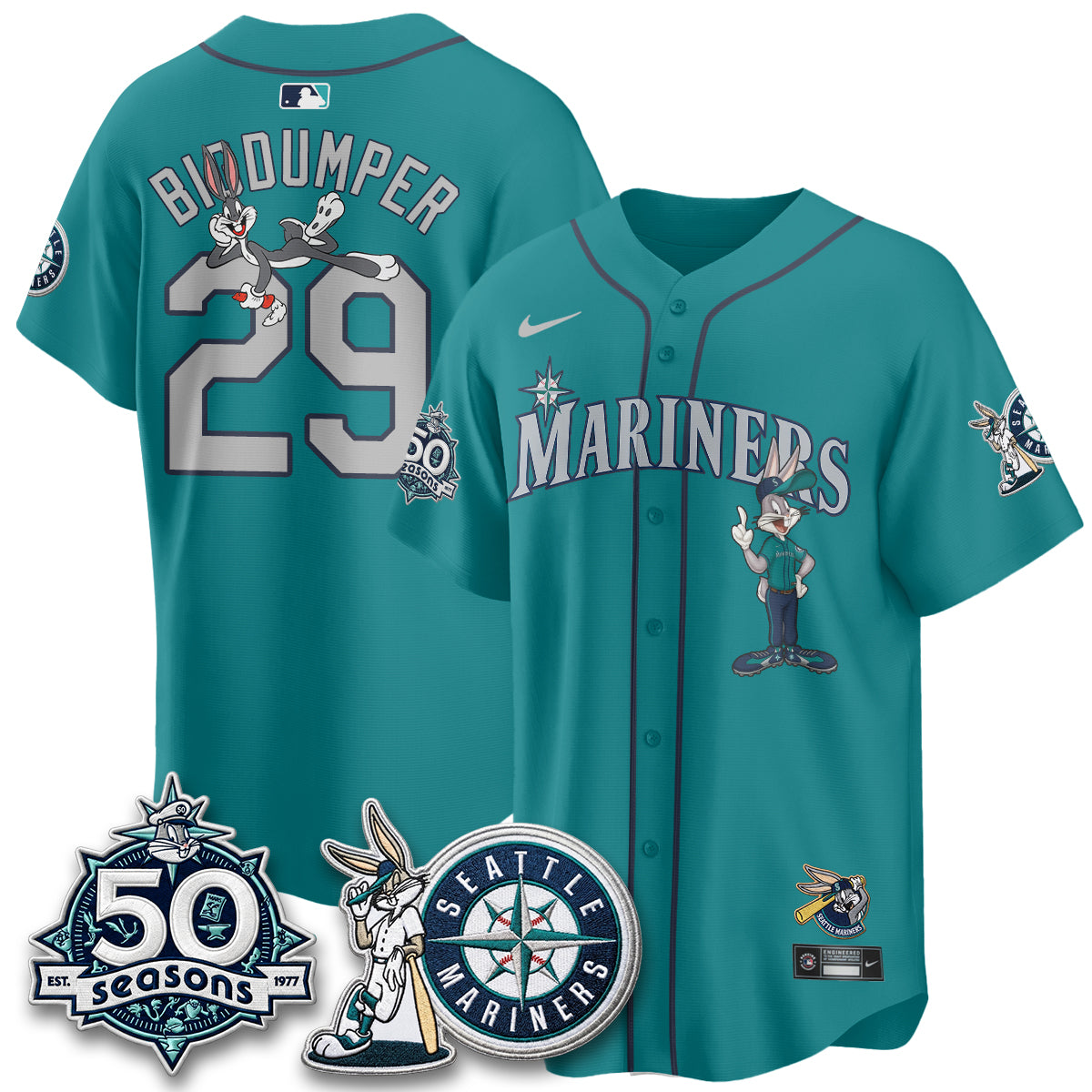 SEA x Bunny Vapor Premier Limited Jersey - Stitched