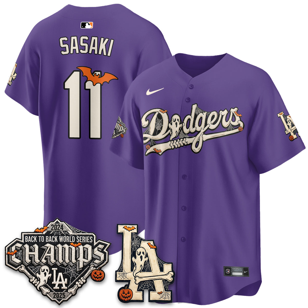 LAD Halloween 2026 Vapor Jersey - Stitched