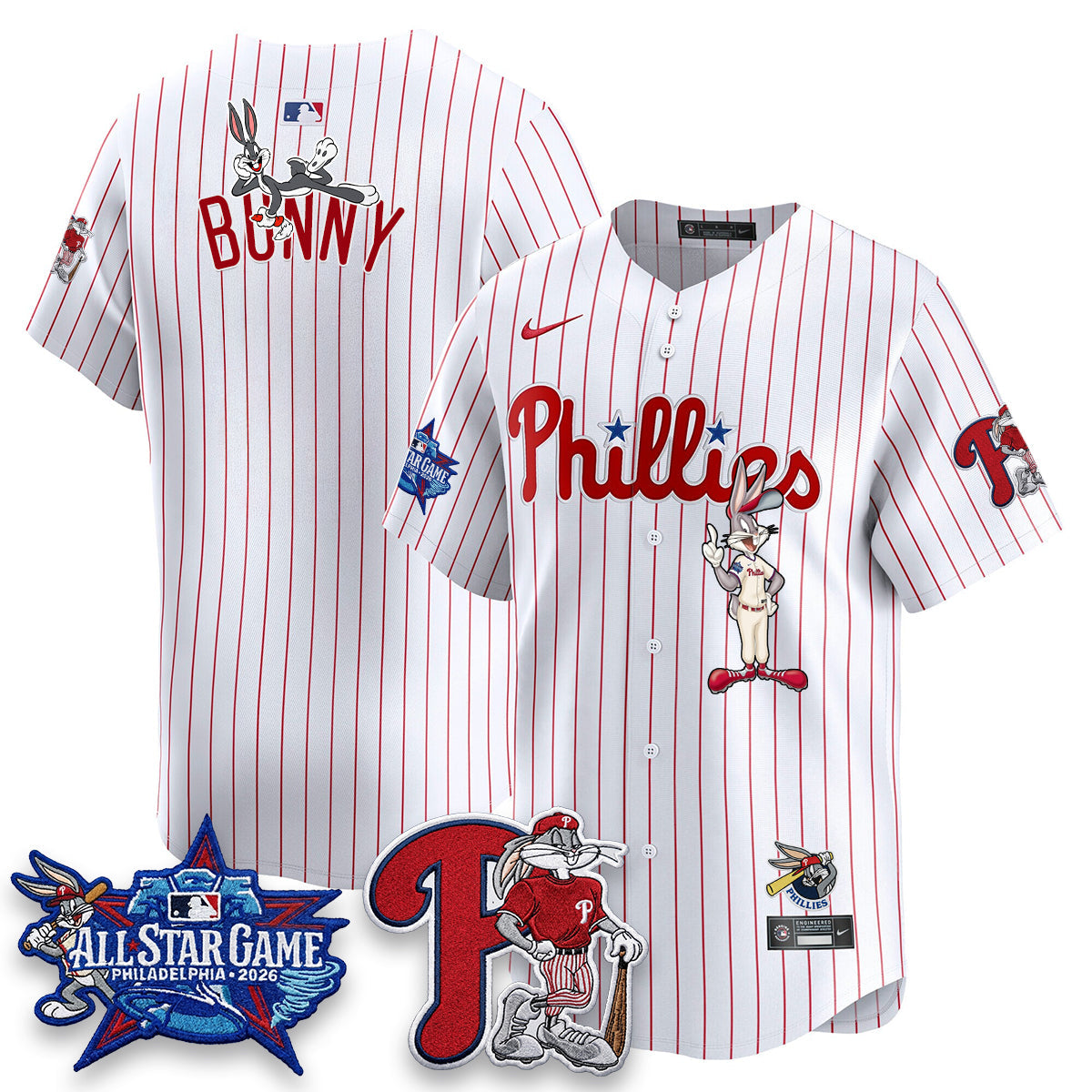 PHI x Bunny Vapor Premier Limited Jersey - Stitched