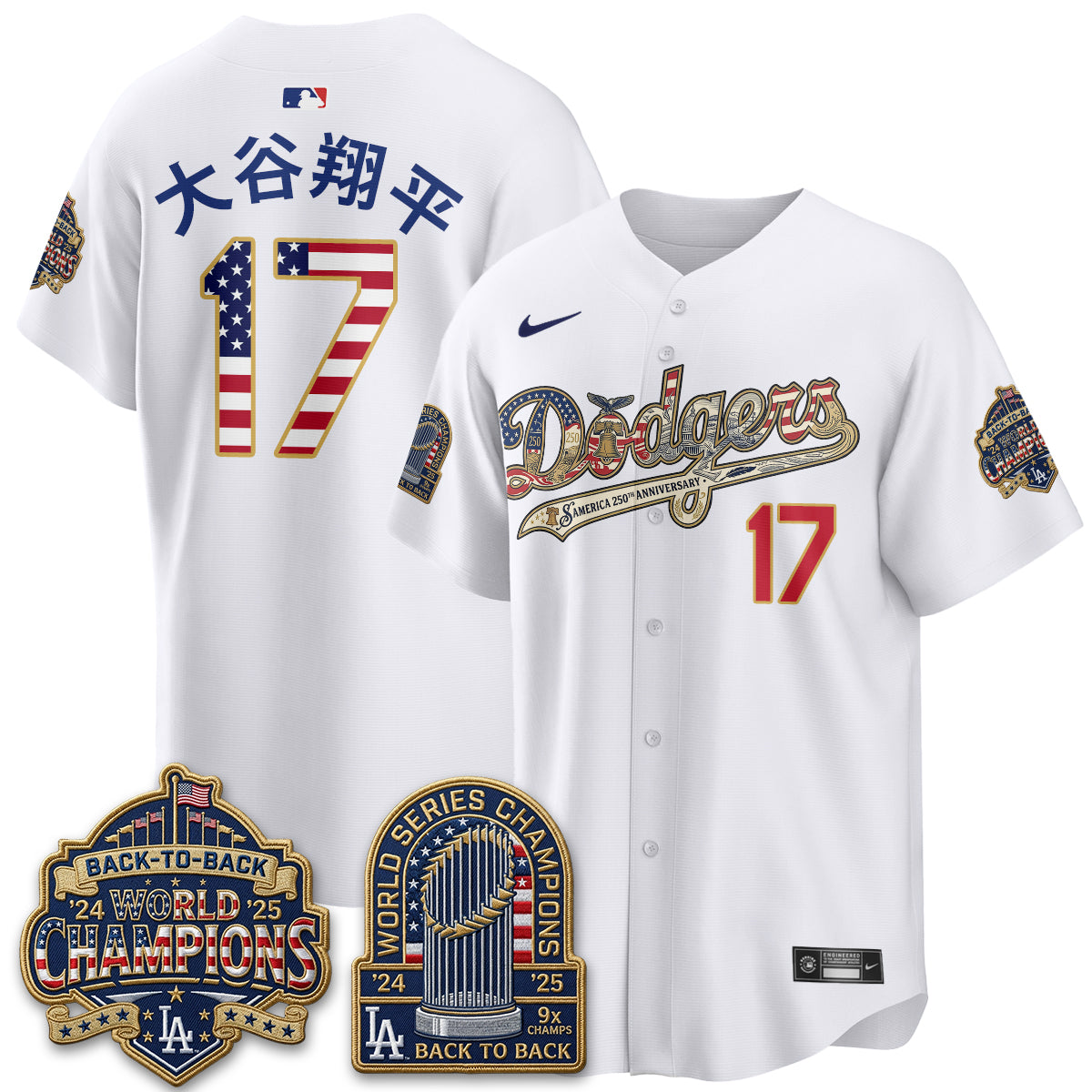 LAD America 250th Anniversary Limited Jersey - Stitched