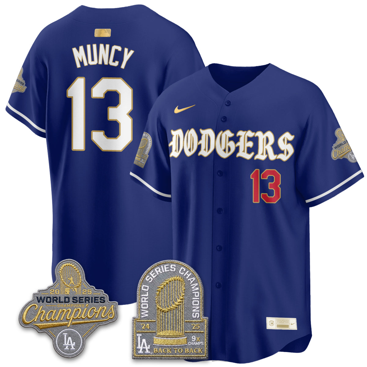 LAD Vapor Limited Jersey - Back to Back 9x Champs - All Stitched