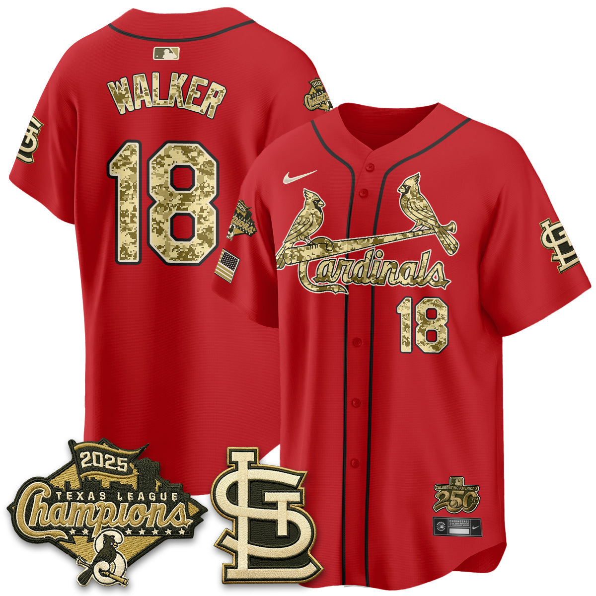 STL 2026 Armed Forces Day Jersey - All Stitched