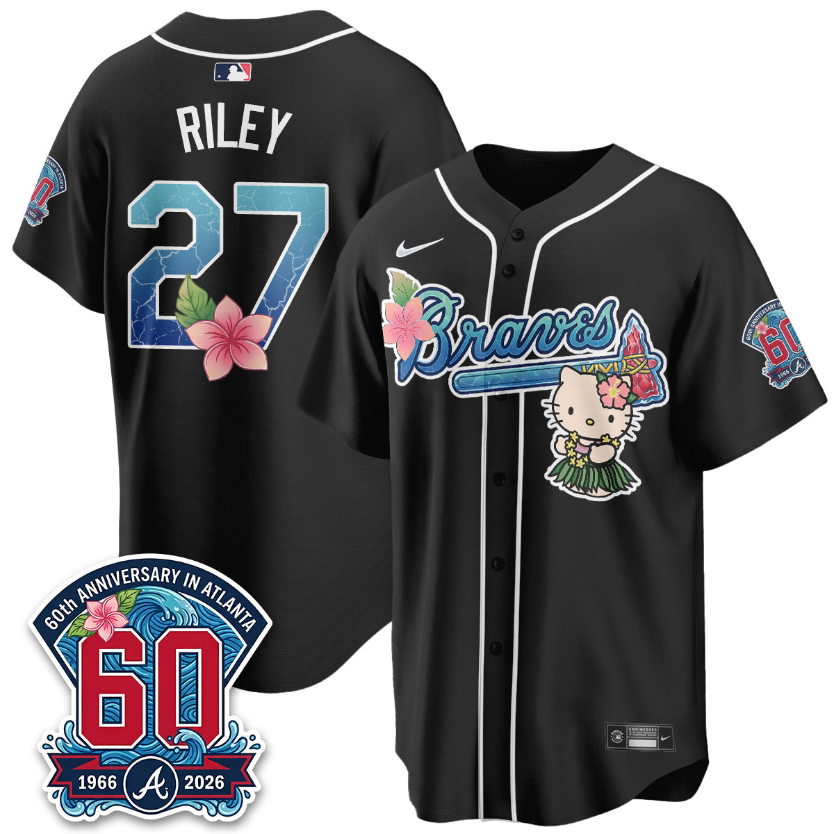 ATL x Meow Aloha Spirit Vapor Jersey - Stitched