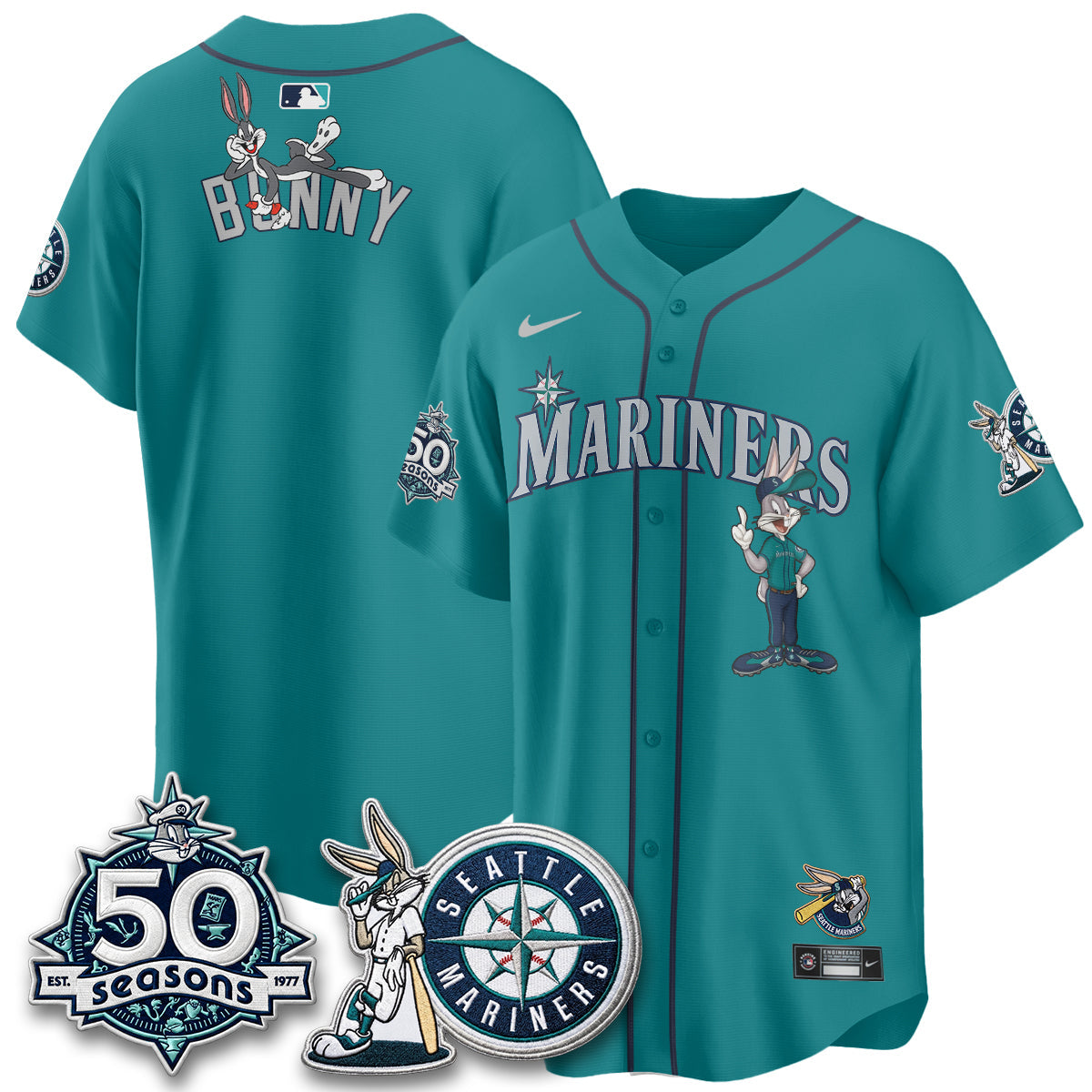 SEA x Bunny Vapor Premier Limited Jersey - Stitched