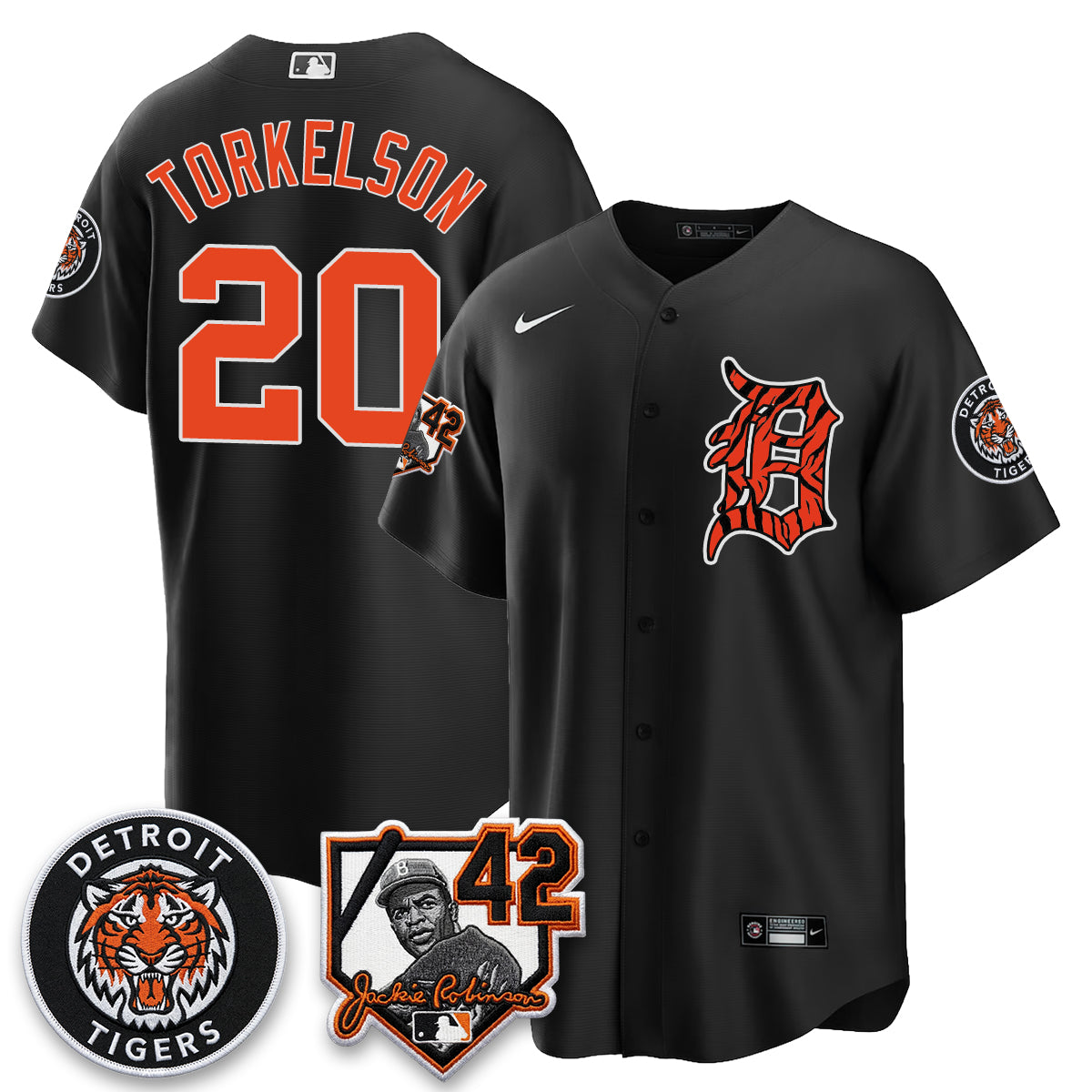 DET 2026 Jackie Robinson Day Vapor Limited Jersey - All Stitched