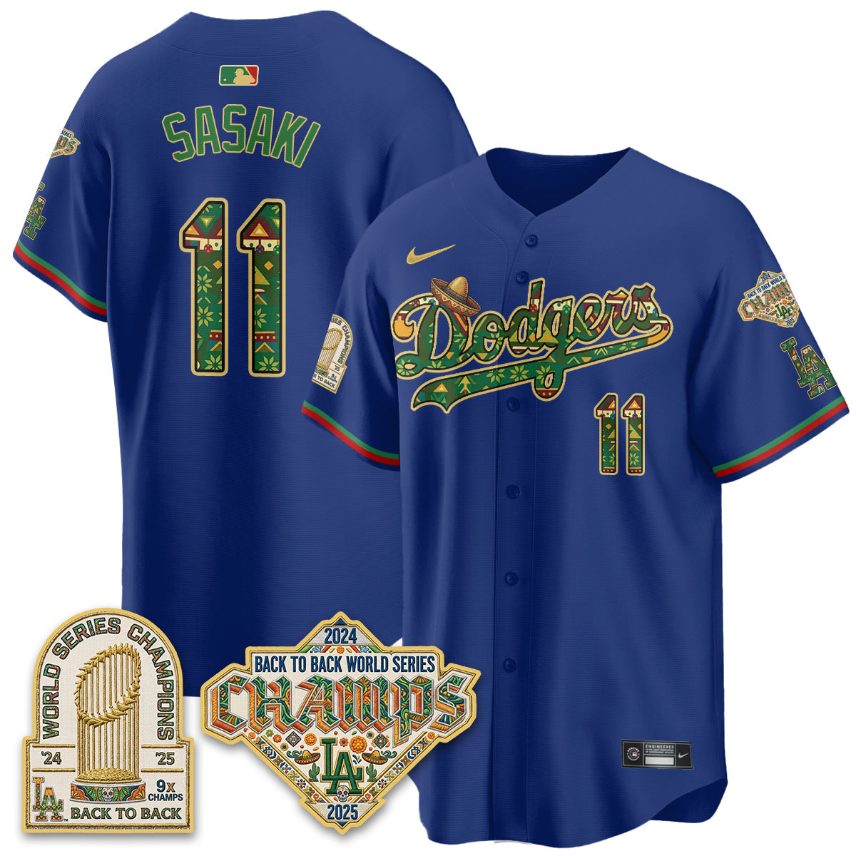 LAD x Mexican Heritage 2026 Limited Vapor Jersey - Stitched