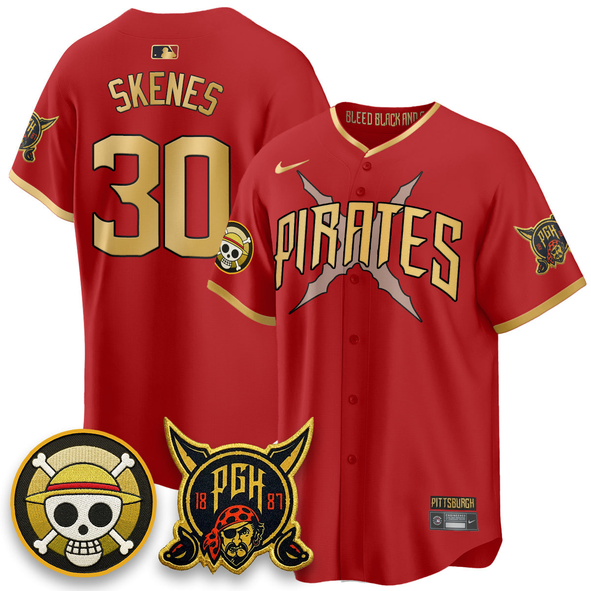 PIT 2026 City Connect x OP Vapor Limited Jersey - All Stitched
