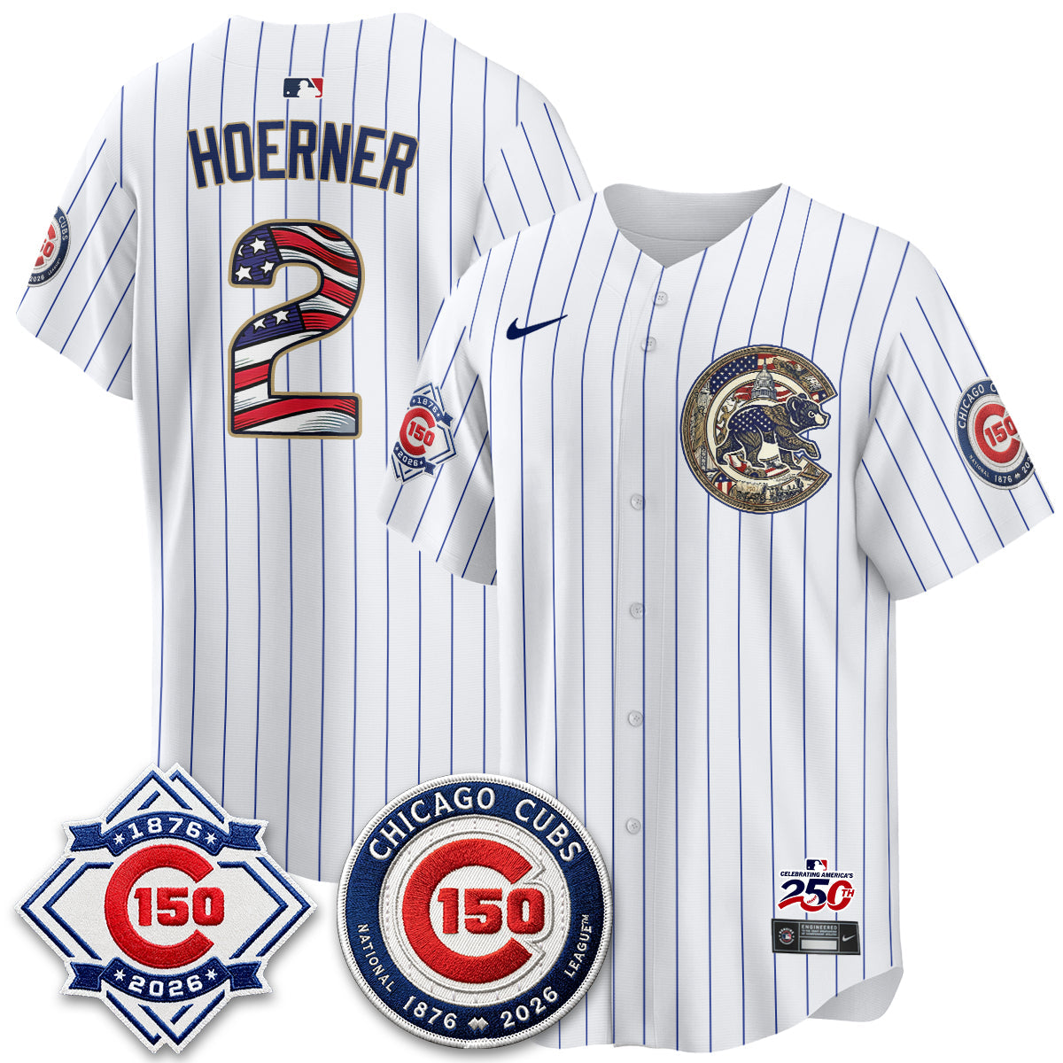 CHC 2026 Independence Day USA Vapor Limited Jersey - Stitched