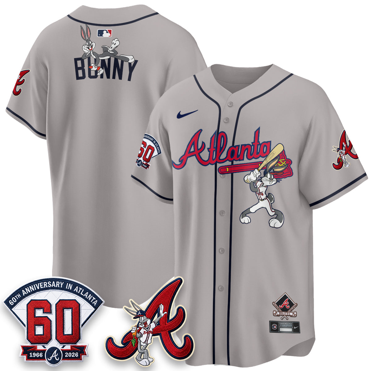 ATL x Bunny Vapor Premier Limited Jersey - Stitched