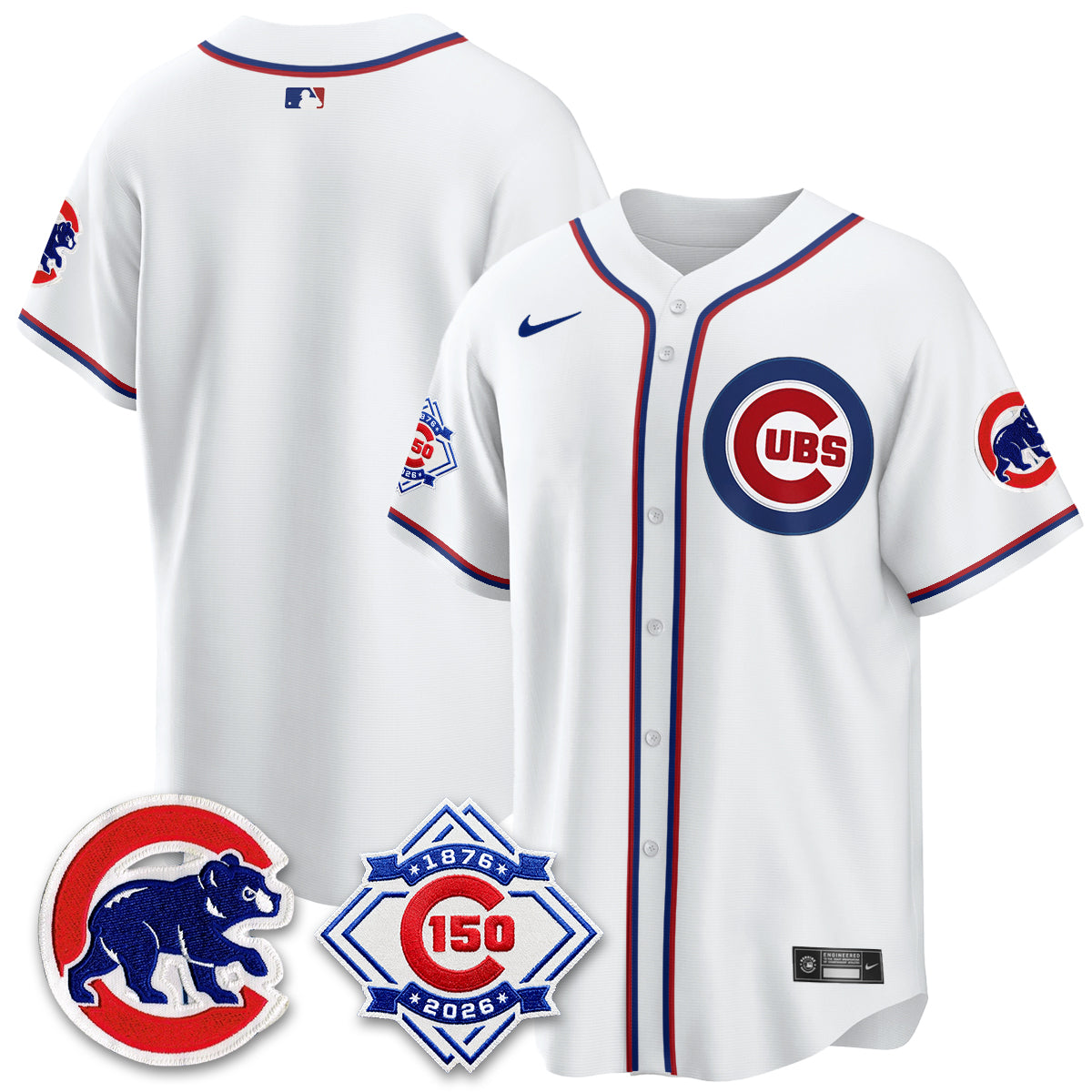 CHC 150th Anniversary Black Out Style Vapor Premier Limited Jersey - All Stitched