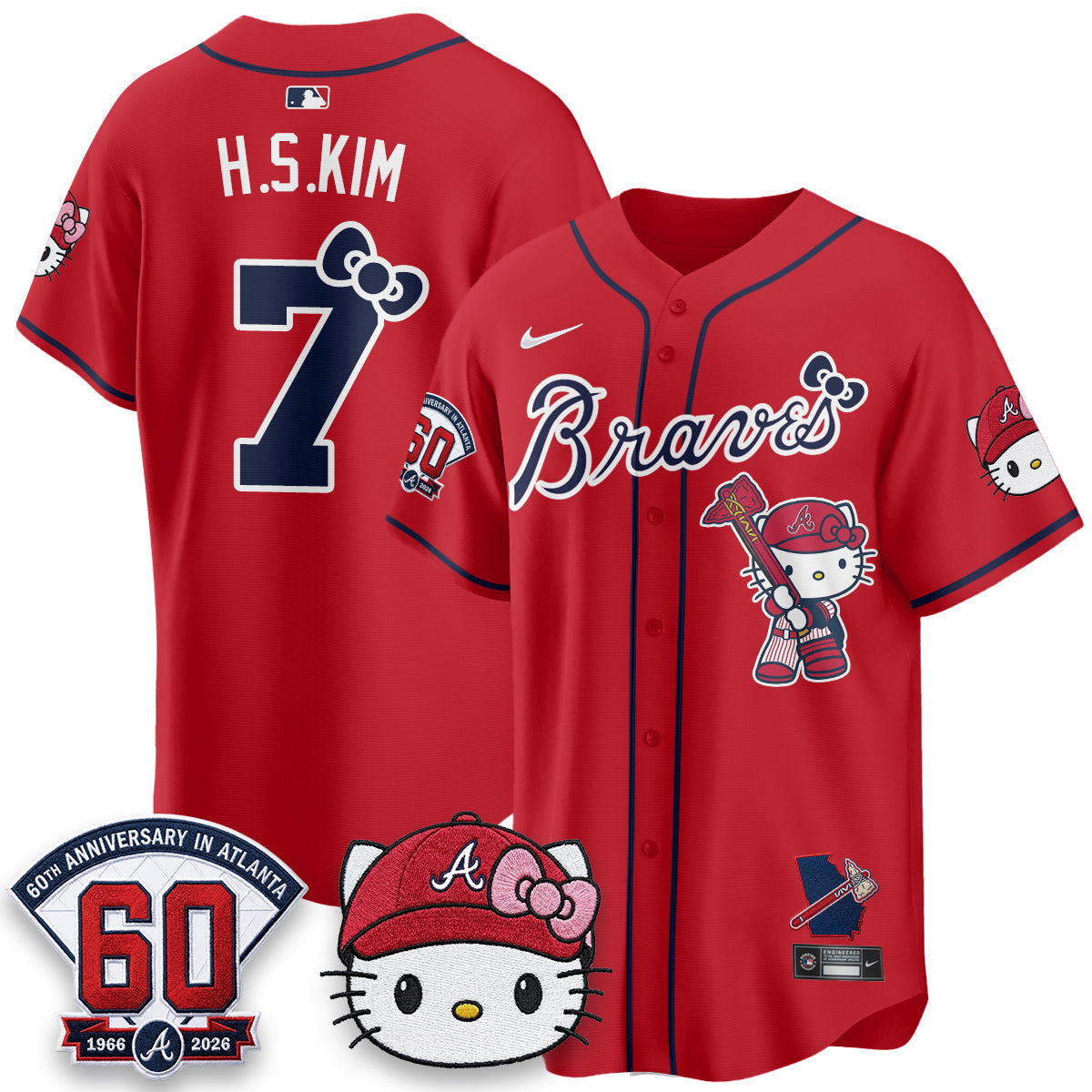 ATL x Meow KT 2026 Vapor Limited Jersey - All Stitched