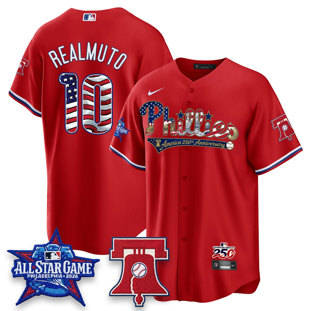 PHI 2026 Independence Day USA Vapor Limited Jersey - Stitched