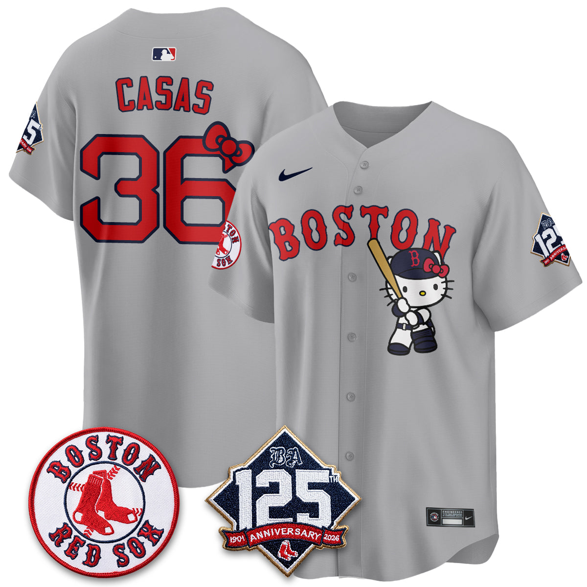 BOS x Meow KT Vapor Limited Pink Jersey - Stitched
