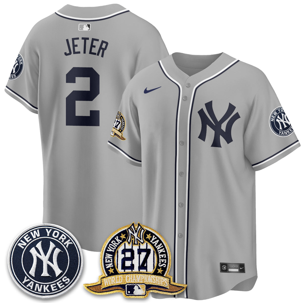 NYY 2026 Black Out Style Vapor Limited Jersey - All Stitched