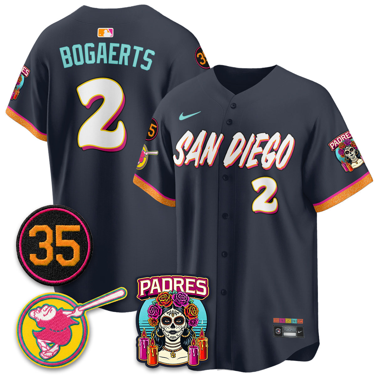 SD 2026 City Connect Vapor Premier Limited Jersey - All Stitched V2
