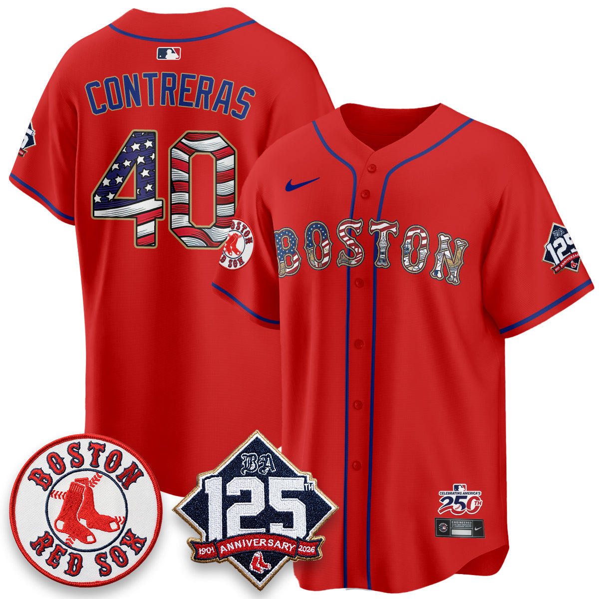 BOS 2026 Independence Day USA Vapor Limited Jersey - Stitched
