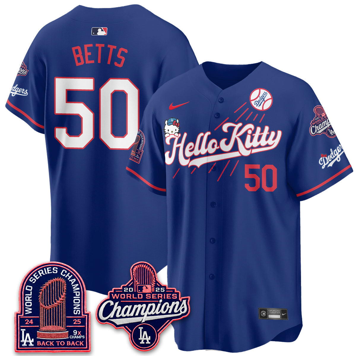 LAD x Hello Kitty Night 2026 Vapor Jersey - All Stitched - V3