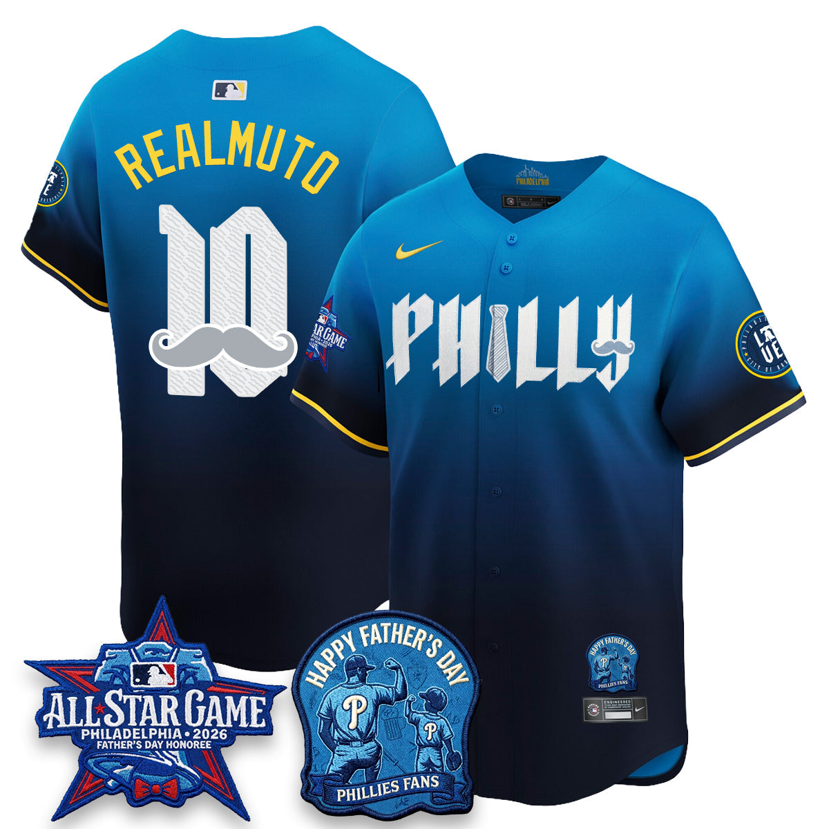 PHI Happy Father's Day Vapor Jersey - Stitched