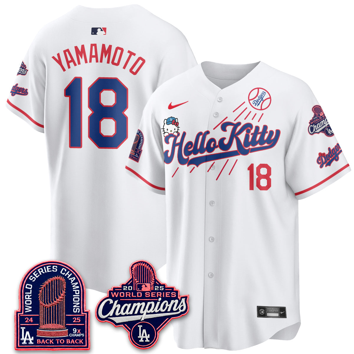 LAD x Hello Kitty Night 2026 Vapor Jersey - All Stitched - V3
