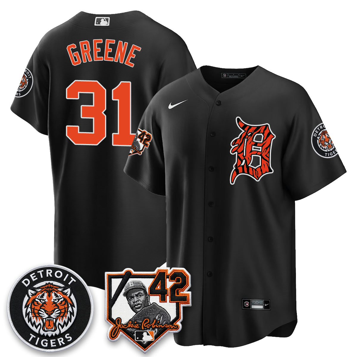 DET 2026 Jackie Robinson Day Vapor Limited Jersey - All Stitched