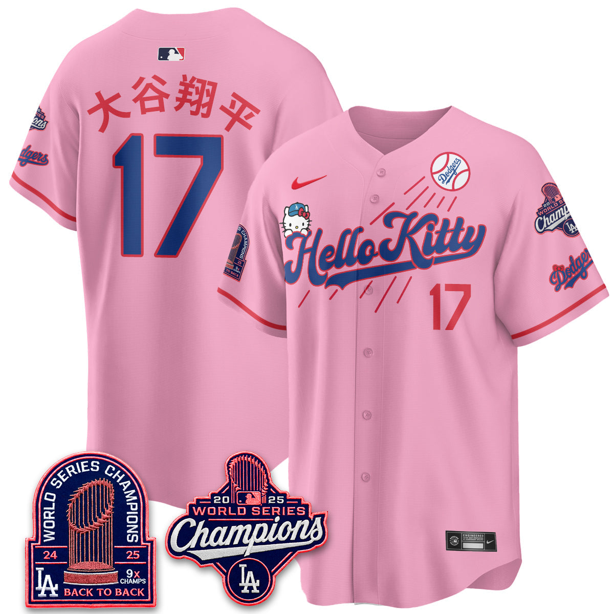 LAD x Hello Kitty Night 2026 Vapor Jersey - All Stitched - V3