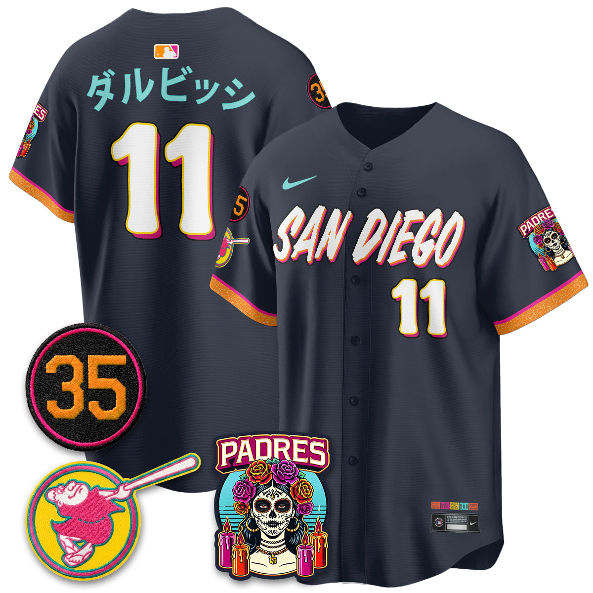 SD 2026 City Connect Vapor Premier Limited Jersey - All Stitched V2