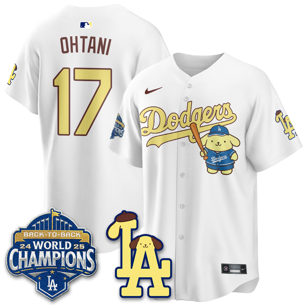 LAD Pompompurin Edition Vapor Jersey - Stitched