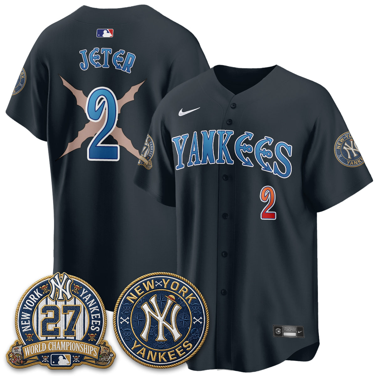 NYY x Japanese Cartoon Limited Jersey -  Stitched