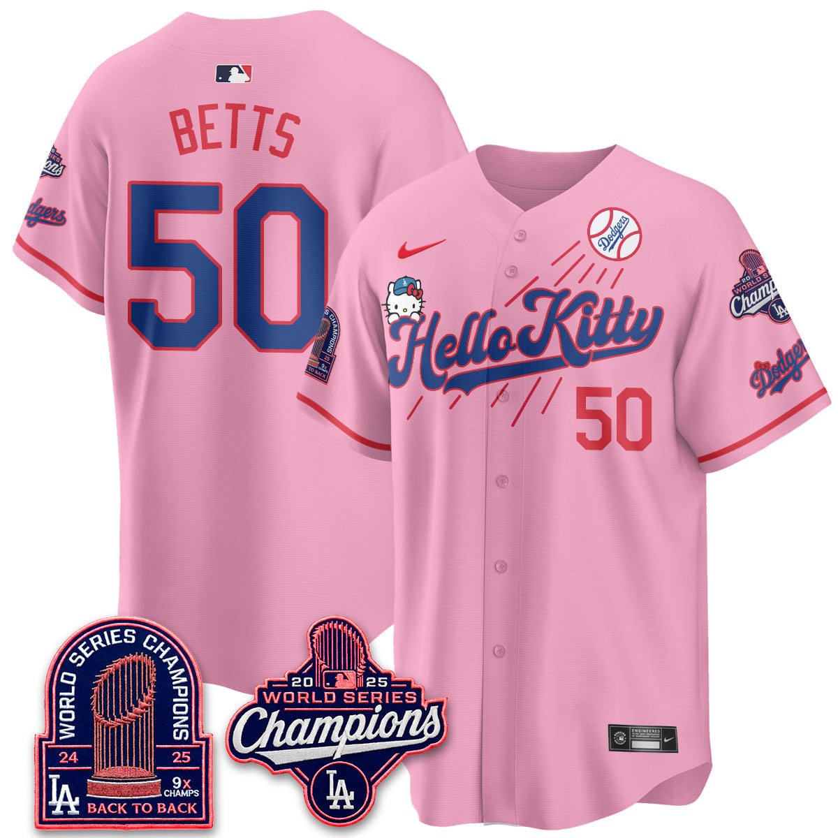 LAD x Hello Kitty Night 2026 Vapor Jersey - All Stitched - V3