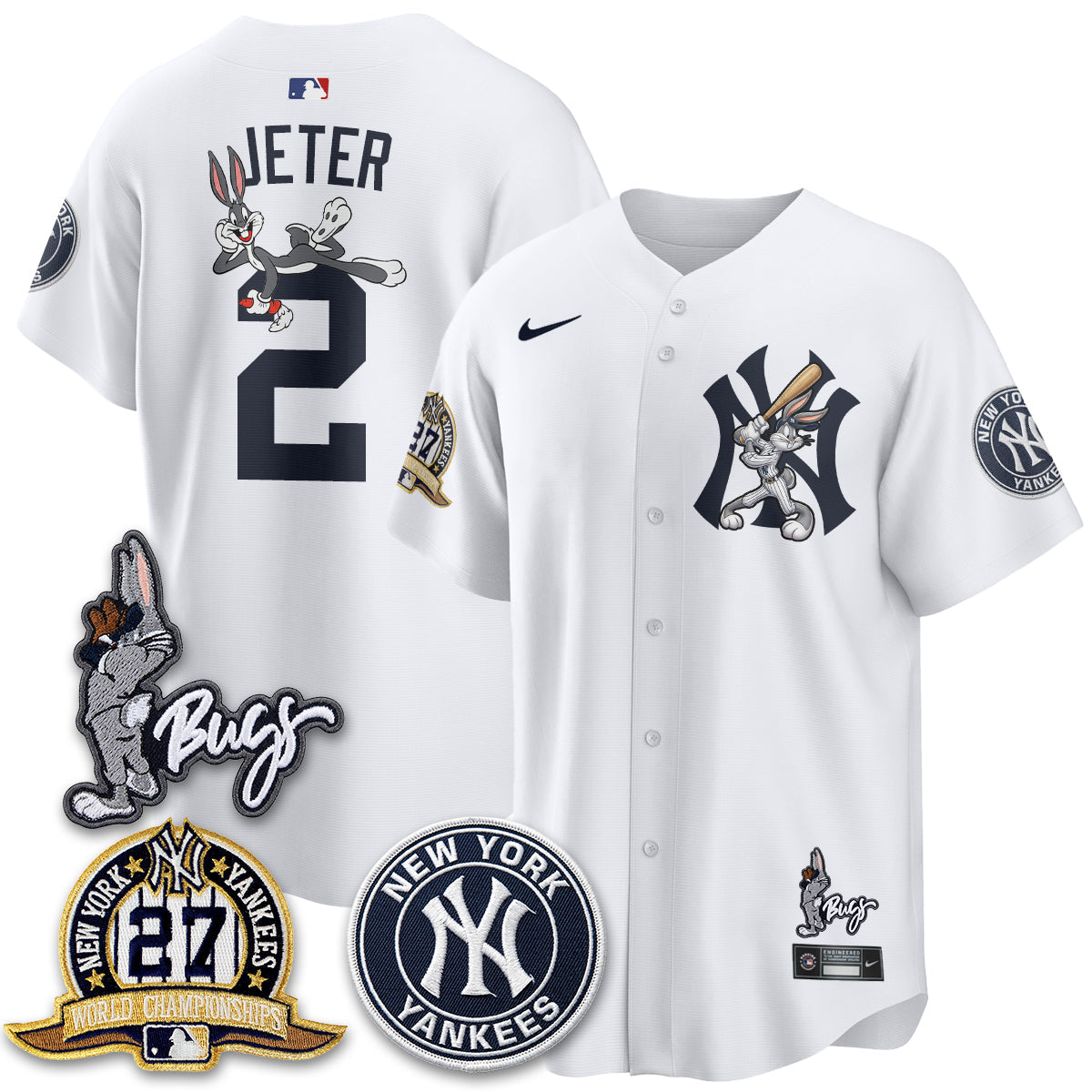 NYY Bunny Vapor Limited Jersey - Stitched