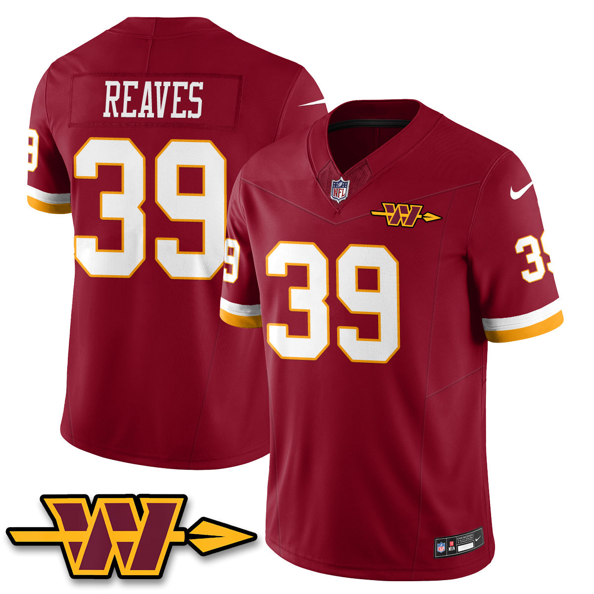 WAS Hail Raiser Vapor Jersey - All Stitched