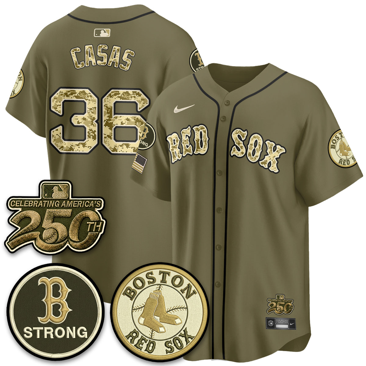 BOS 2026 Armed Forces Day Jersey V2 - Stitched