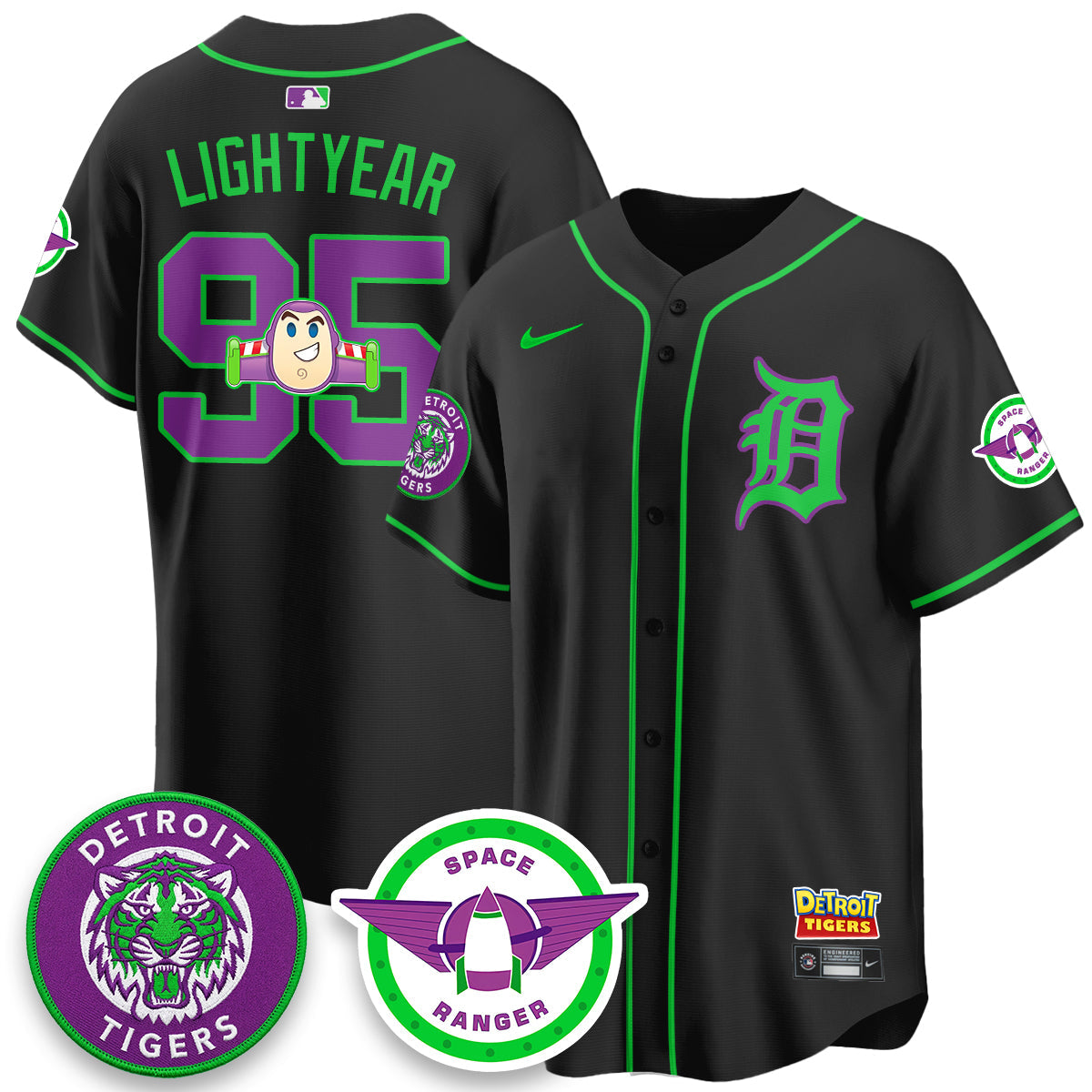 DET 2026 Space Ranger Edition Vapor Limited Jersey - Stitched