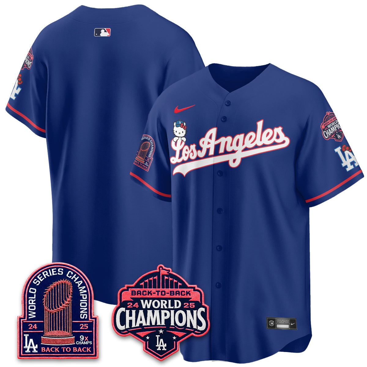 LAD x Hello Kitty Night 2026 Vapor Jersey - All Stitched - V2
