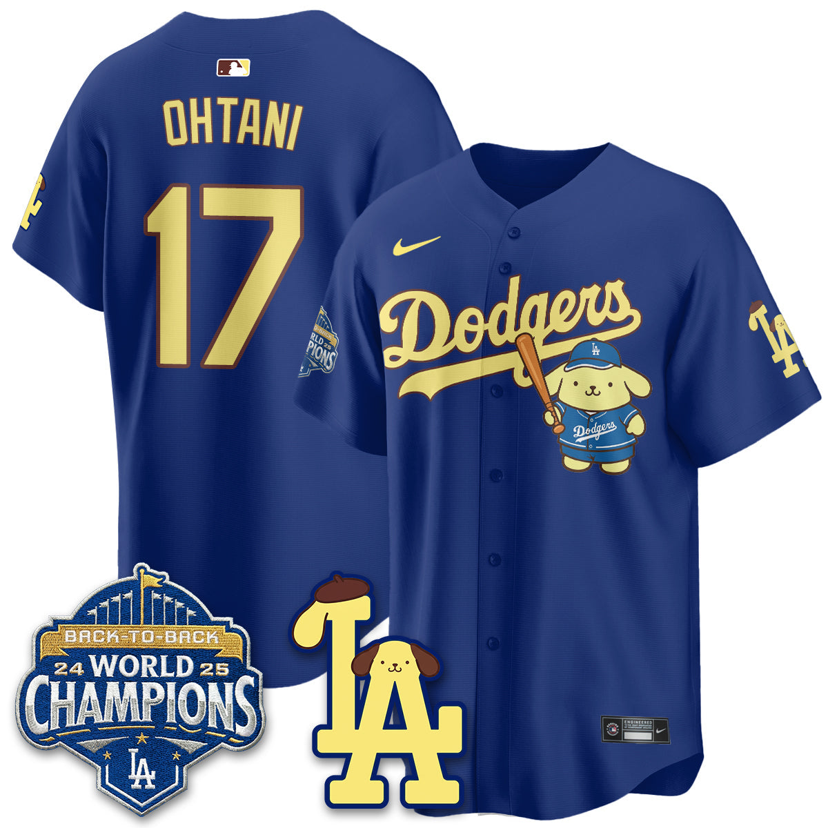 LAD Pompompurin Edition Vapor Jersey - Stitched