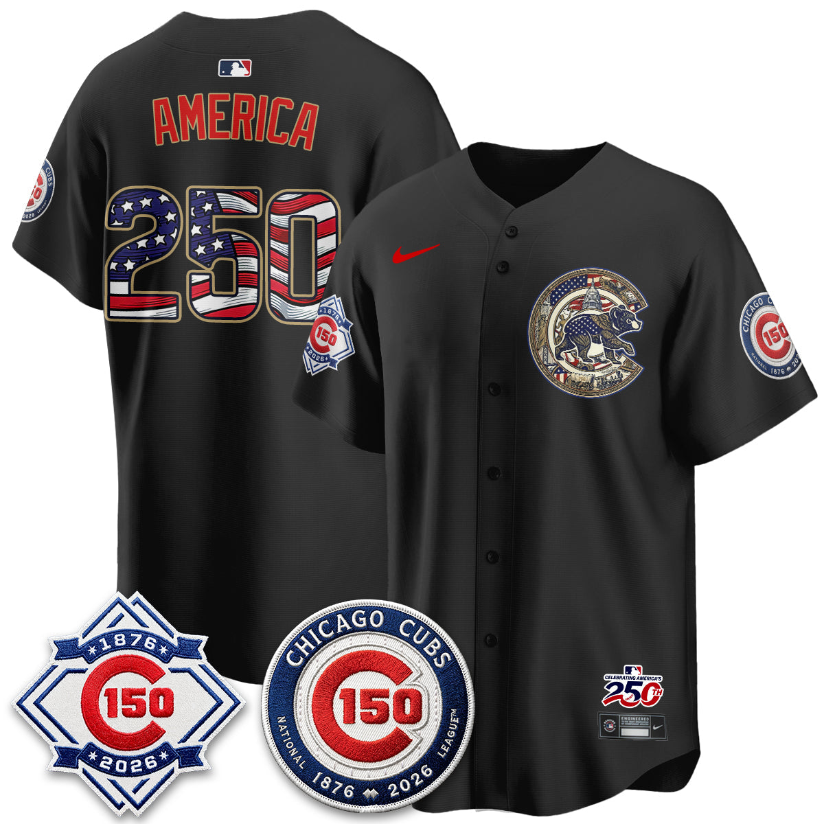 CHC 2026 Independence Day USA Vapor Limited Jersey - Stitched
