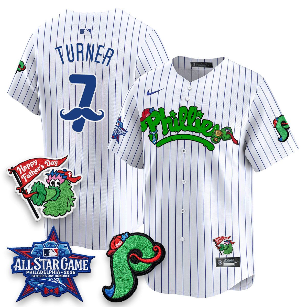 PHI Happy Father's Day Vapor Jersey - Stitched