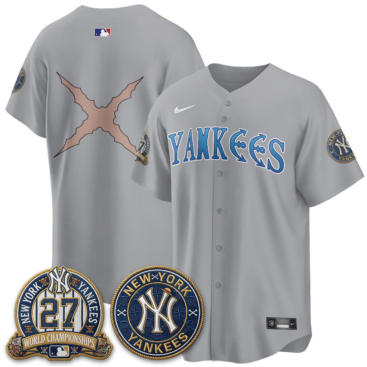 NYY x Japanese Cartoon Limited Jersey -  Stitched